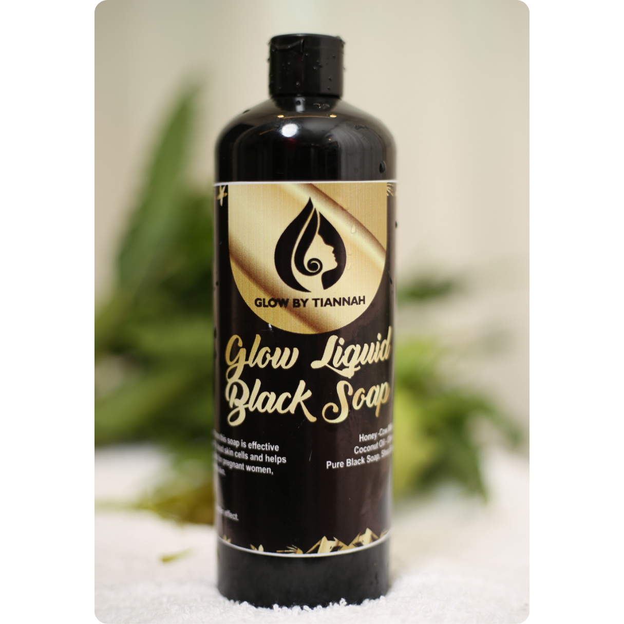 Glow Liquid Black Soap - Image 2
